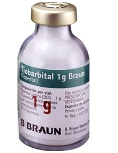 TIOBARBITAL 1 G 20 ML VET 