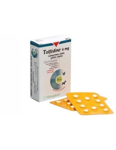 TOLFEDINE 6 MG 20 COMP 