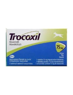 TROCOXIL 75 MG. 2 COMPR. 