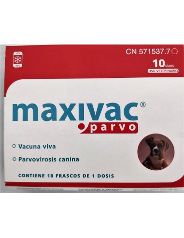 VACUNA MAXIVAC PARVO 10 DOSIS 