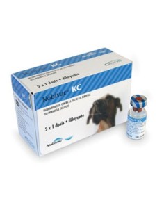 VACUNA NOBIVAC KC 5 vial x 1d + dil. 