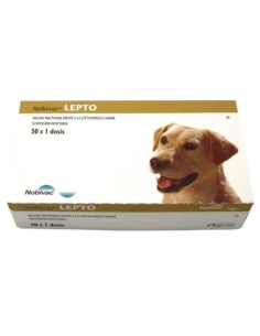 VACUNA NOBIVAC LEPTO L4 50 viales x 1d. 