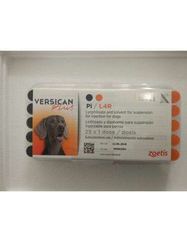 VACUNA VERSICAN PLUS PI/L4R 25 DOSIS 